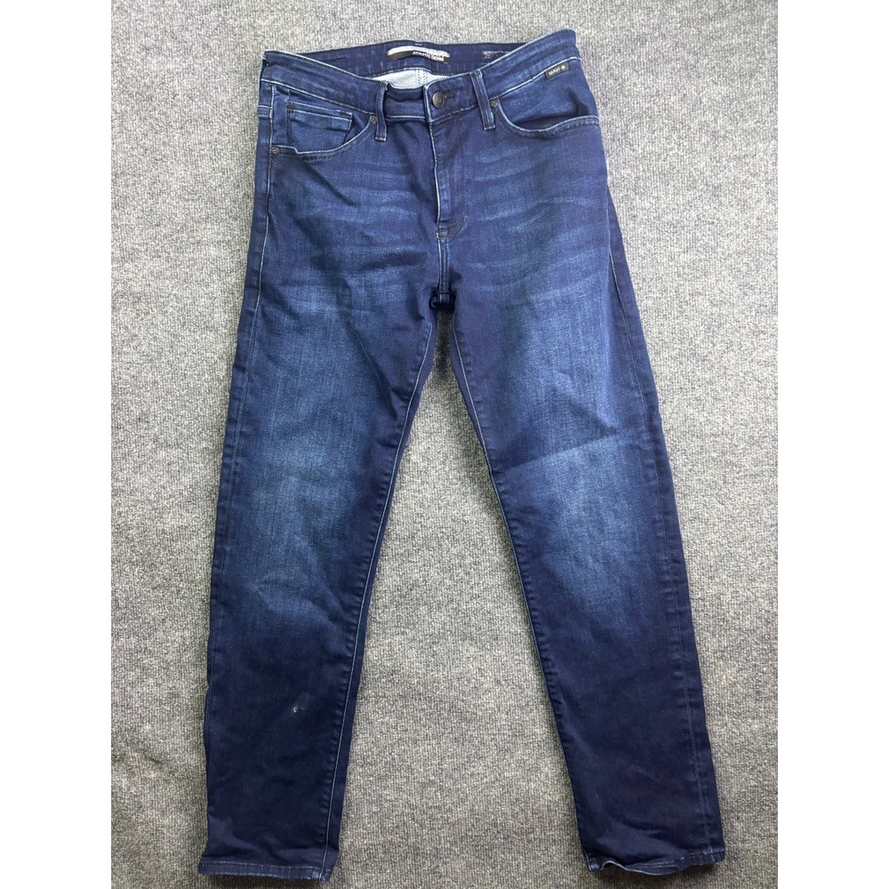 Mavi Zach Denim Jeans Mens 31x31 Dark Wash Indigo Slim‎ Straight Stretch